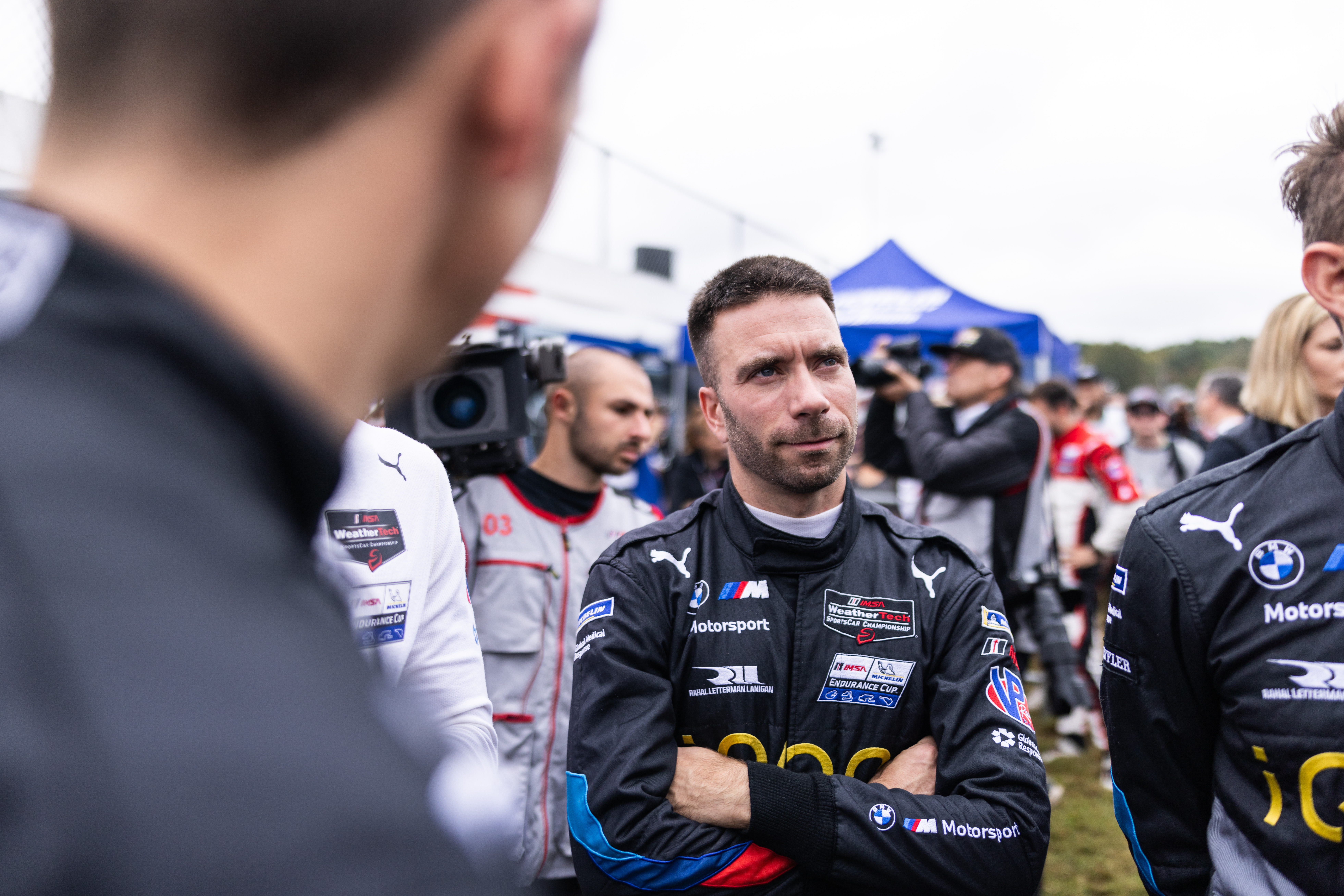 Braselton (USA), 11th to 14th October 2023. BMW M Motorsport. IMSA WeatherTech SportsCar Championship, Petit Le Mans, Road Atlanta. BMW M Team RLL, #24 BMW M Hybrid V8, Philipp Eng (AUT).