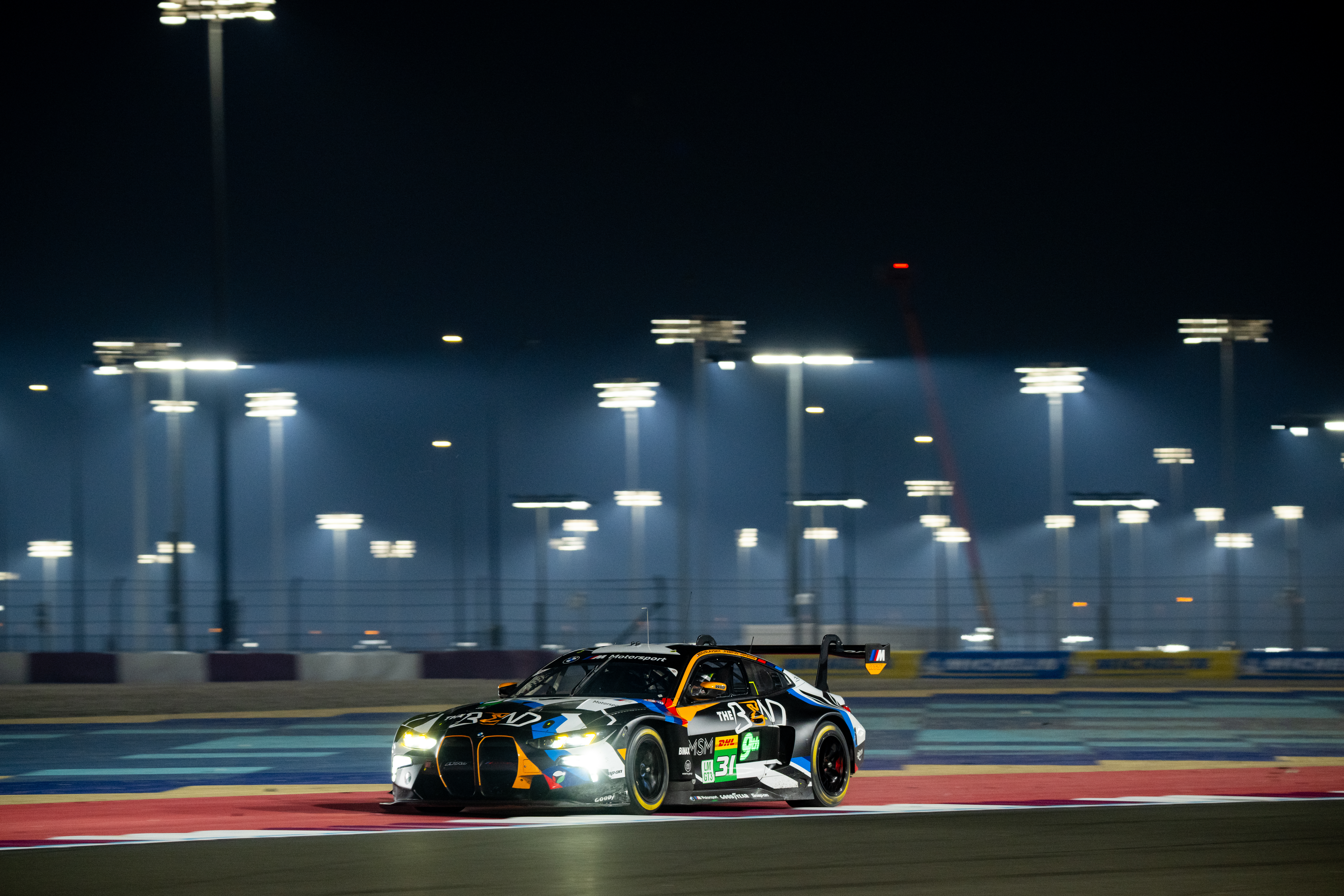 Lusail (QAT), 21st to 22nd February 2025. BMW M Motorsport, FIA World Endurance Championship, FIA WEC, Official Prologue, Qatar, Team WRT, #46 BMW M4 GT3 EVO, Valentino Rossi, Kelvin van der Linde, Ahmad Al Harthy.